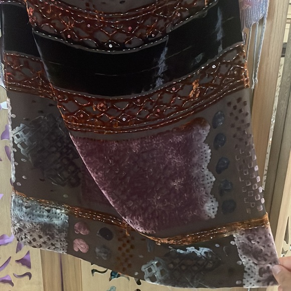 BOHO DRESS Kay Unger size 6 - Picture 3 of 6